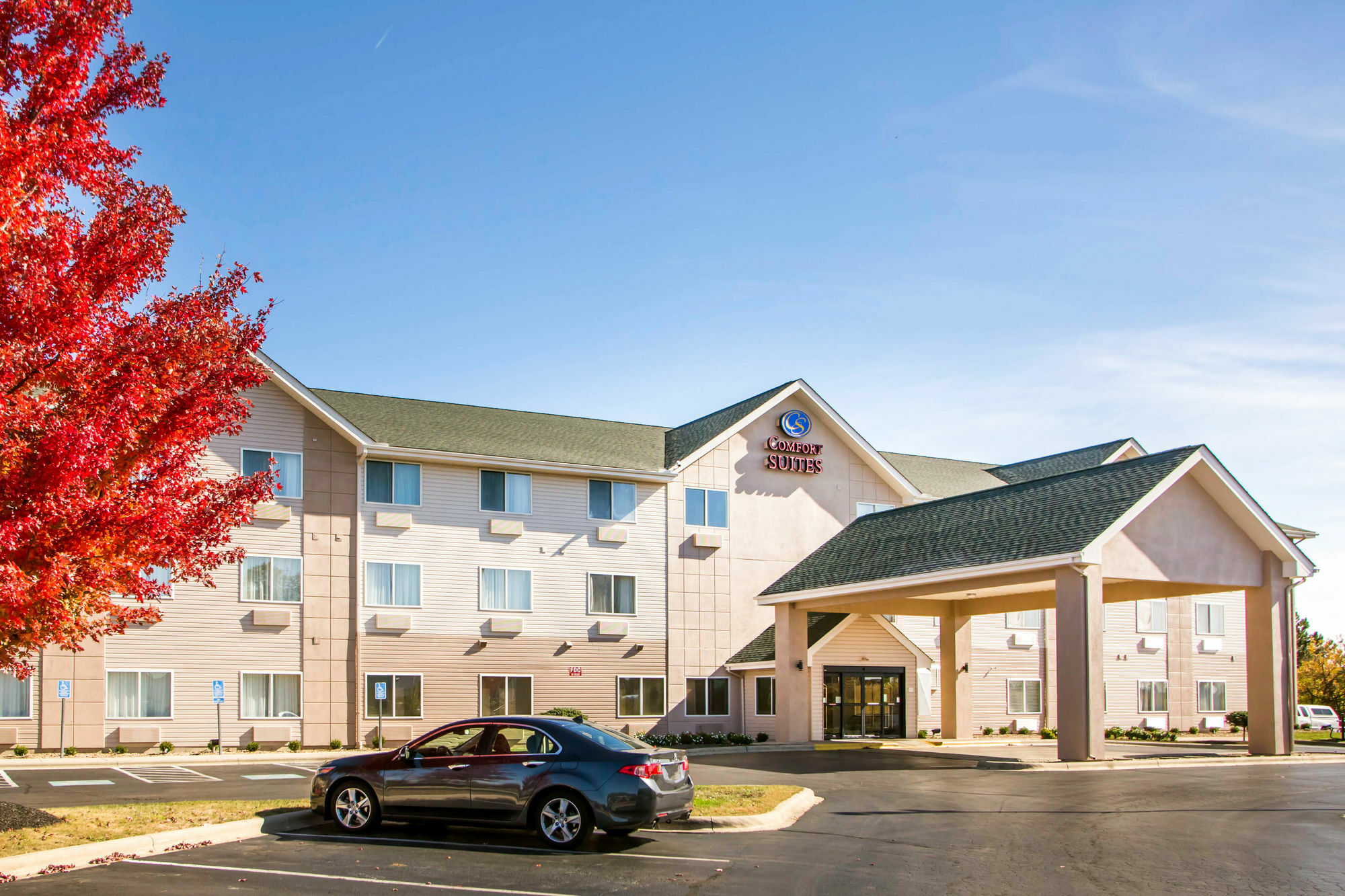 Comfort Suites Columbus West - Hilliard Exterior foto